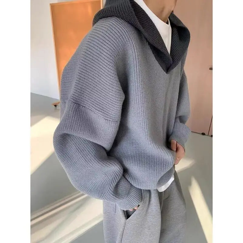 Men's Retro Casual Hoodie