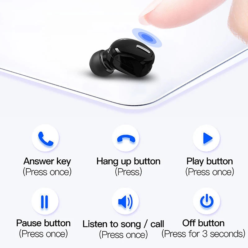 Wireless Sport Earbuds with Mic