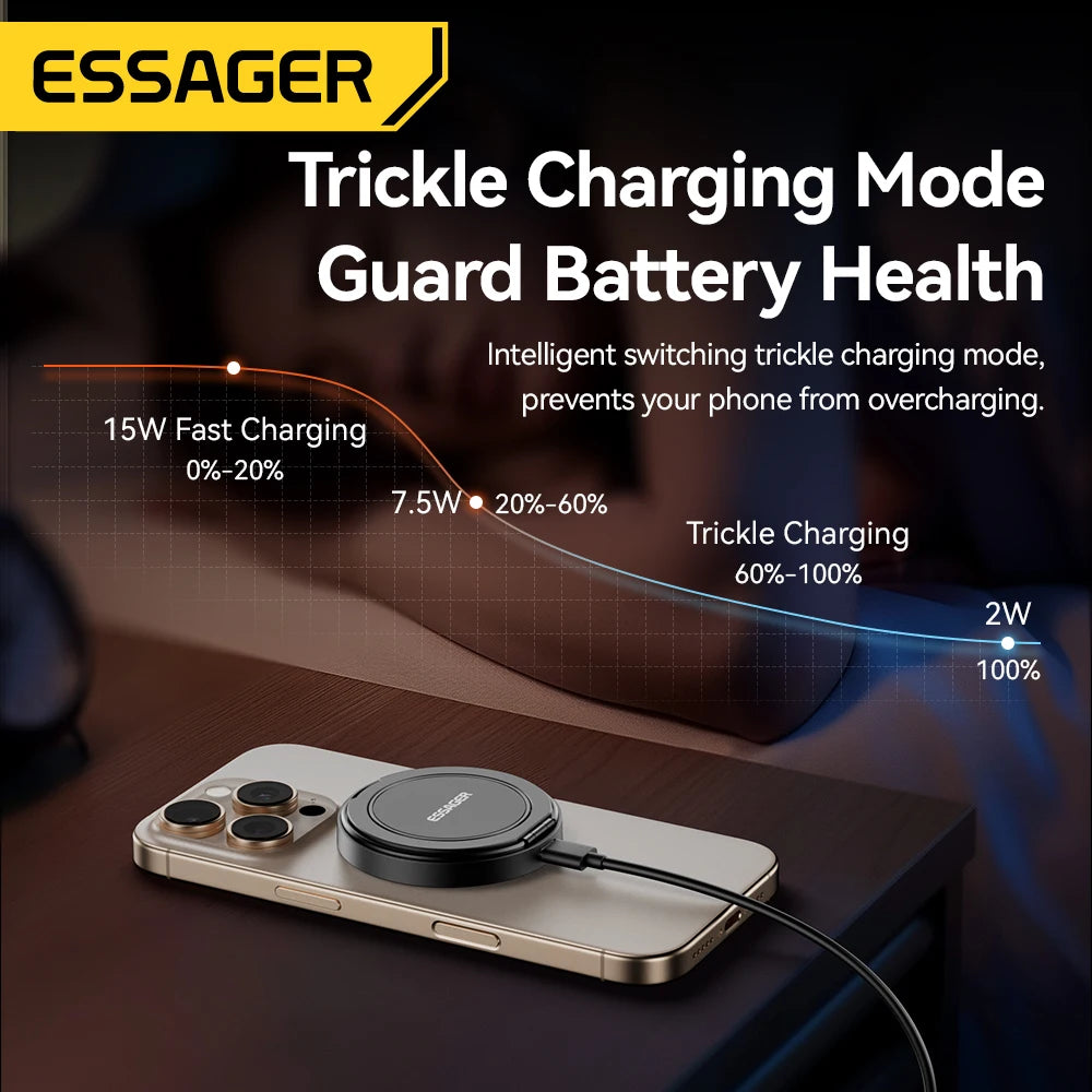 Magnetic Wireless Charger with Stand