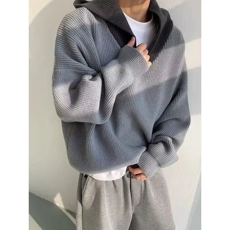 Men's Retro Casual Hoodie