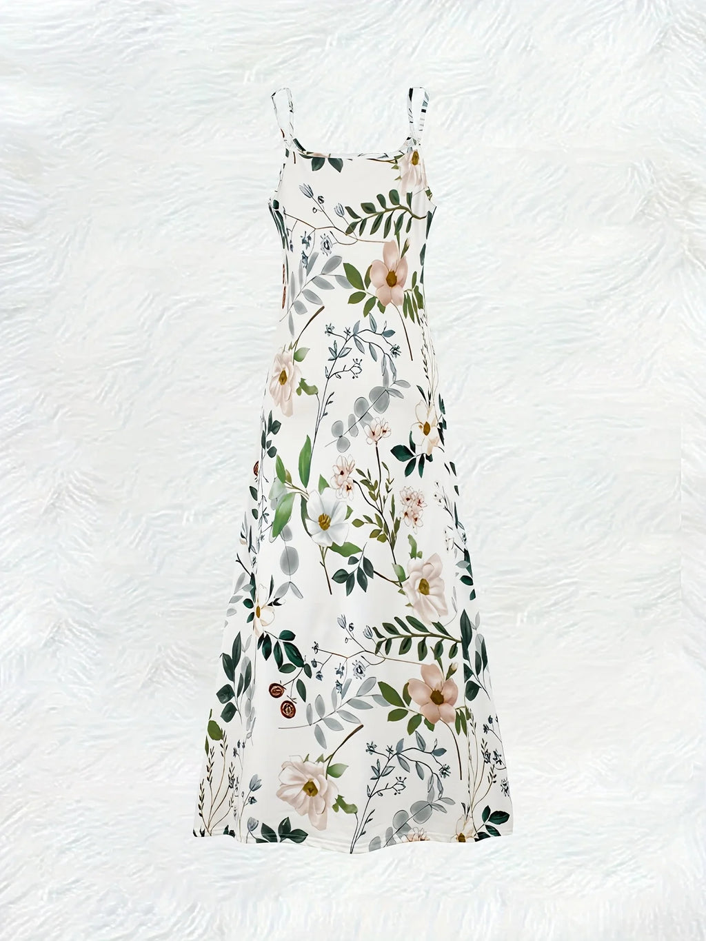 Women's Floral A-Line Summer Dress