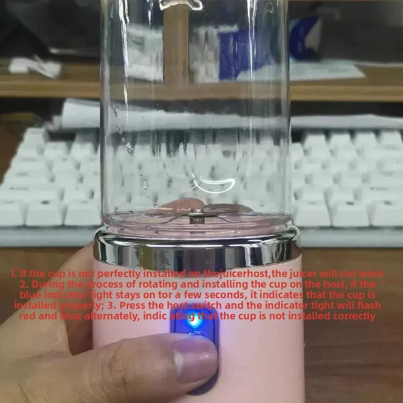 Portable Electric Blender Bottle