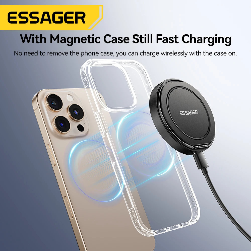 Magnetic Wireless Charger with Stand