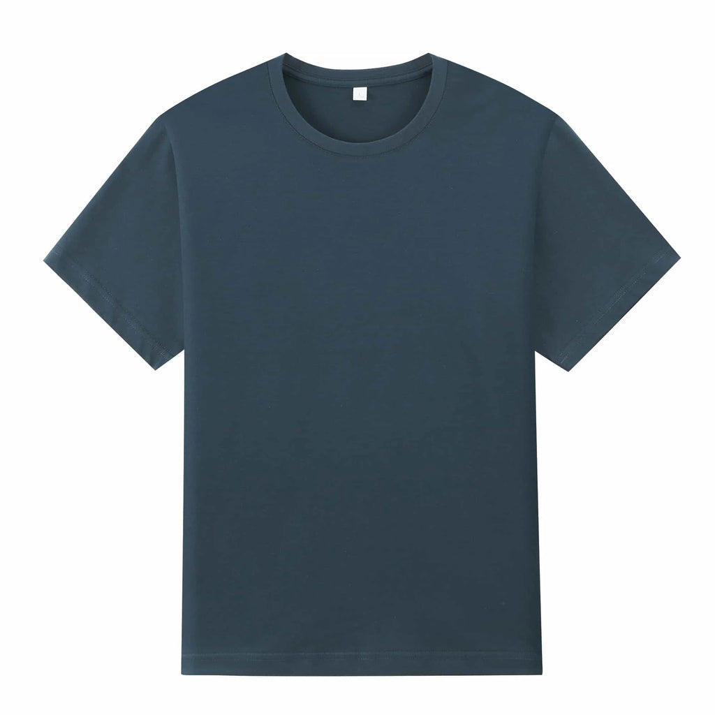 Cotton T-shirt Custom Logo Round Neck Advertising Shirt Printing Work Clothes Short Sleeve Men's T-shirt Group Culture Shirt