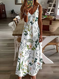 Women's Floral A-Line Summer Dress