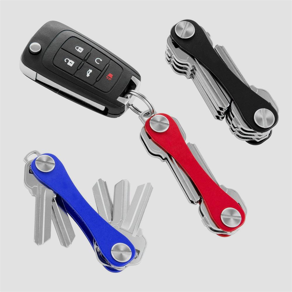 Compact Keychain Key Holder